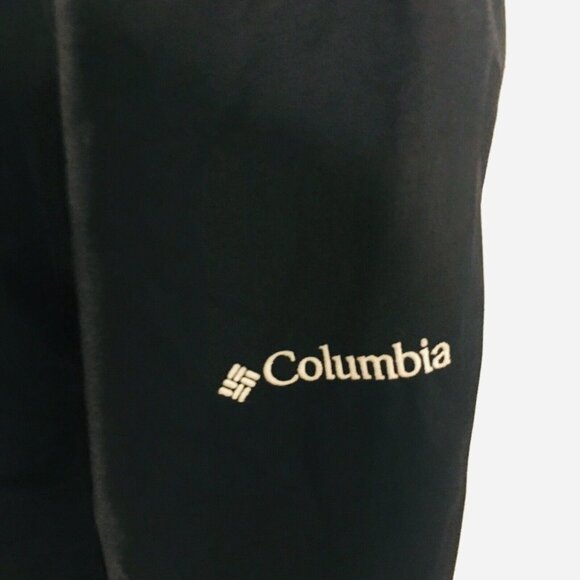 COLUMBIA Black Nylon Omni Shield Rain Jacket Windbreaker No Hood Women's Small - Picture 7 of 11